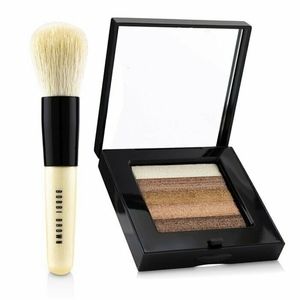 Bobbi Brown Bronze Shimmer Brick + Mini Face Brush